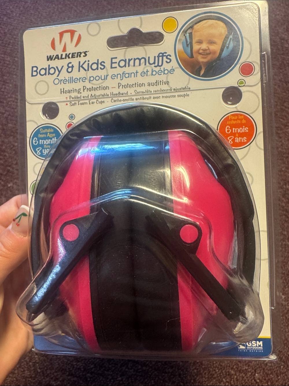 Walker’s Baby & Kids Earmuffs - Pink